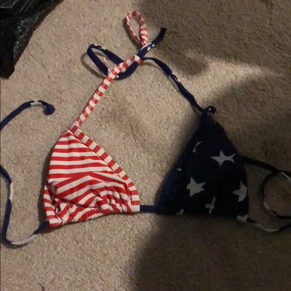 Fourth of July bikini top